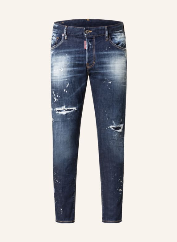 DSQUARED2 Jeansy w stylu destroyed SKATER slim fit