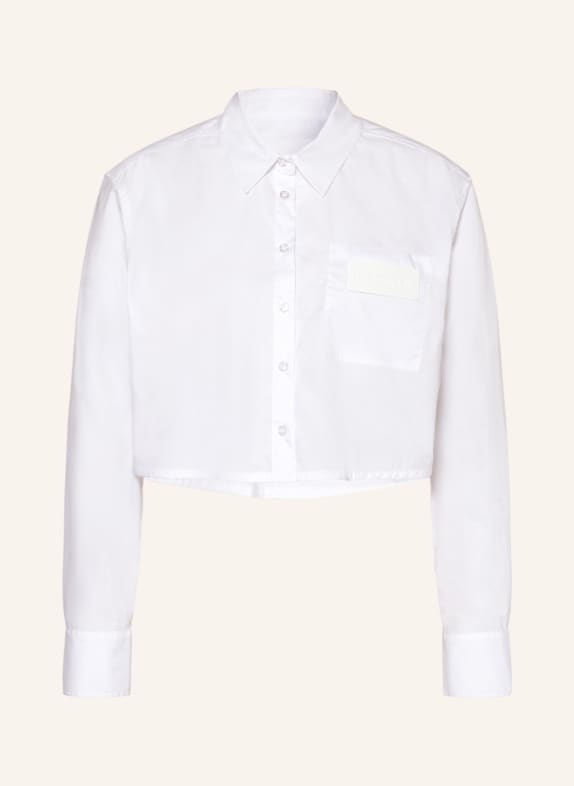 REMAIN Cropped shirt blouse WHITE