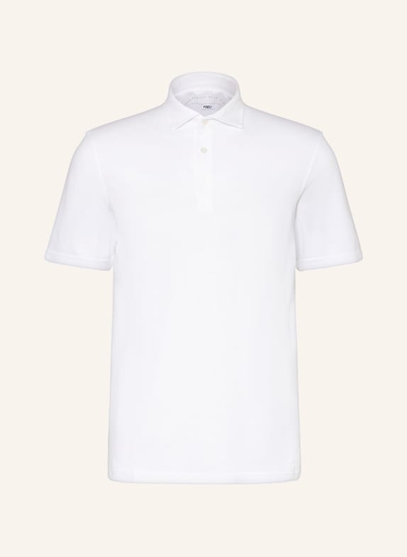 FEDELI Jersey-Poloshirt WEISS