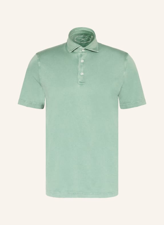 FEDELI Jersey polo shirt LIGHT GREEN