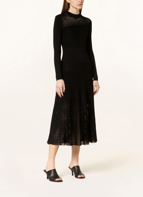 TED BAKER Knit dress LATINIA BLACK