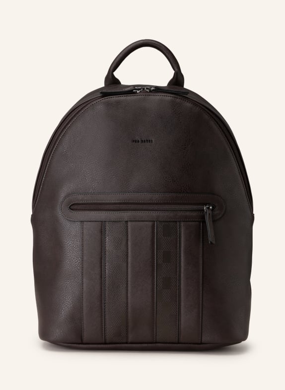 TED BAKER Backpack WAYNOR DARK BROWN