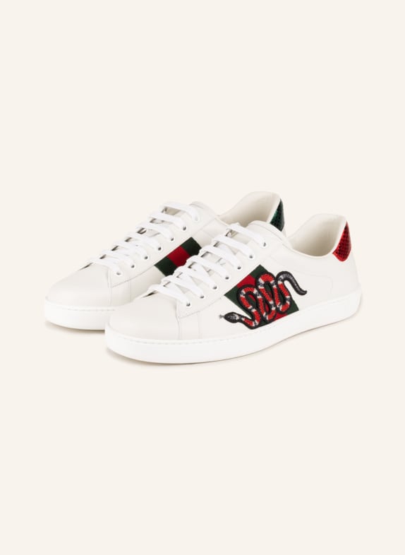 GUCCI Sneaker ACE 9064 BIA/VRV/R.FLAME/VERD