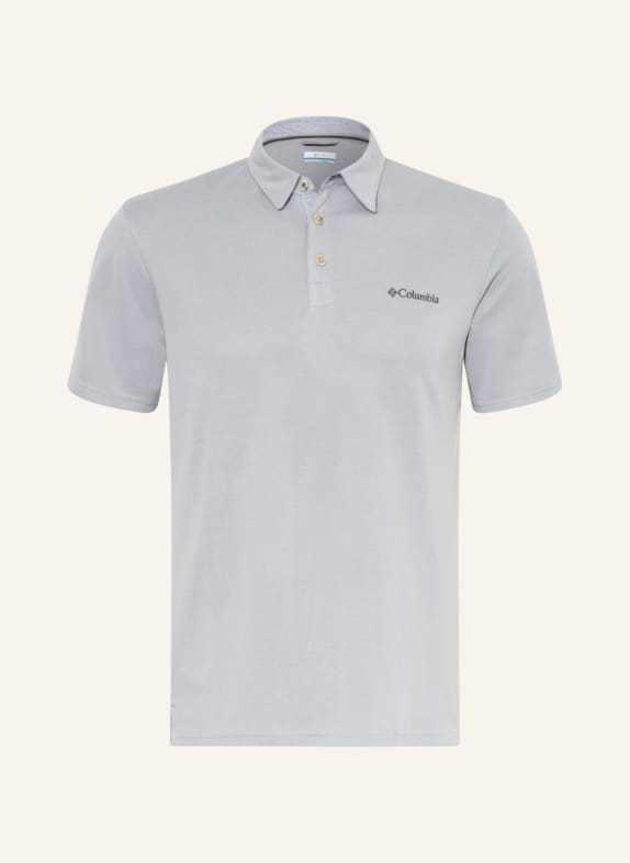 Columbia Jersey-Poloshirt NELSON POINT™ Activ Fit GRAU