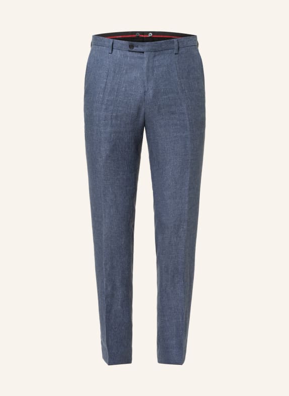 CG - CLUB of GENTS Suit trousers PACO slim fit with linen