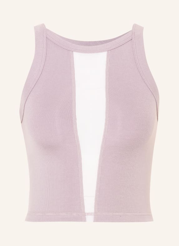 PUMA Cropped-Top EXHALE mit Mesh ALTROSA