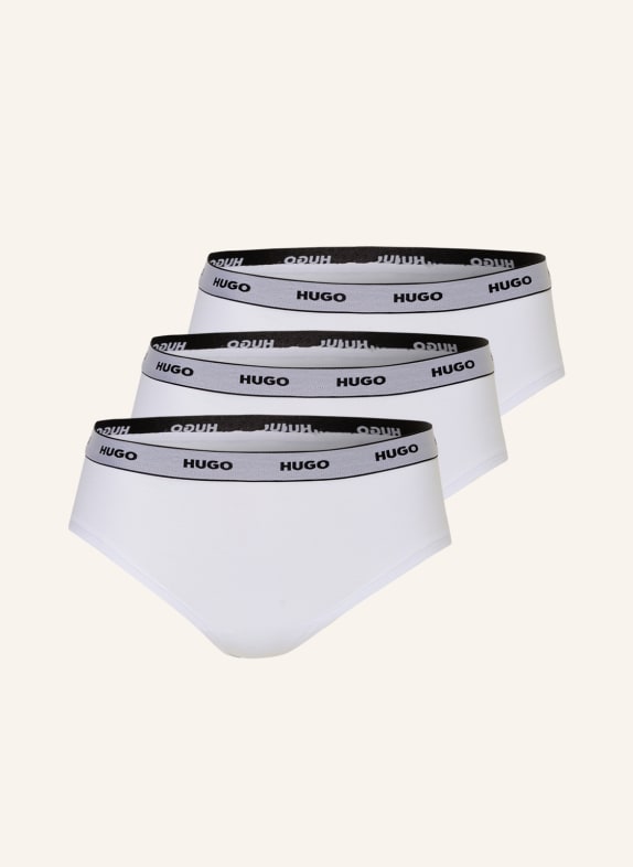 HUGO 3-pack panties WHITE