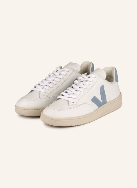 VEJA Sneakers V-12 WHITE/ LIGHT BLUE