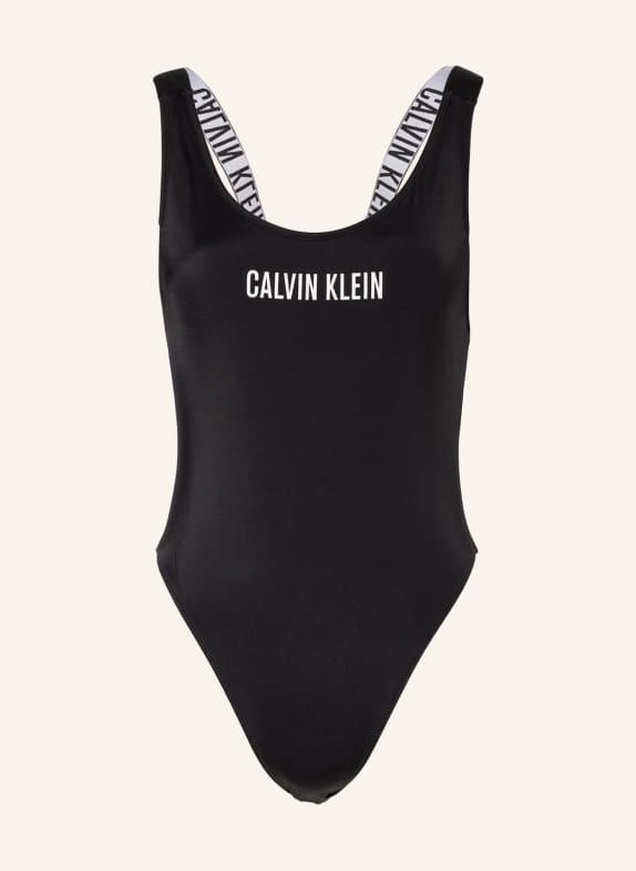Calvin Klein Strój kąpielowy INTENSE POWER CZARNY