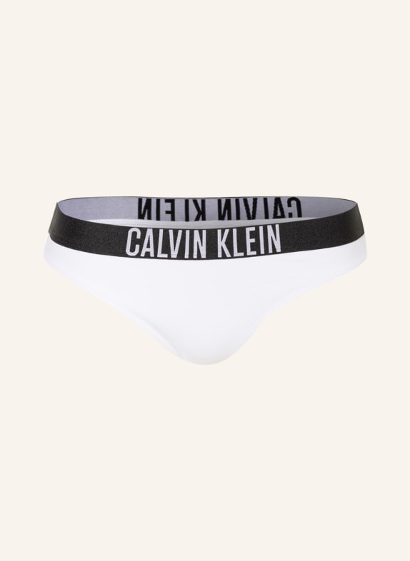 Calvin Klein Dół od bikini basic INTENSE POWER CLASSIC BIAŁY