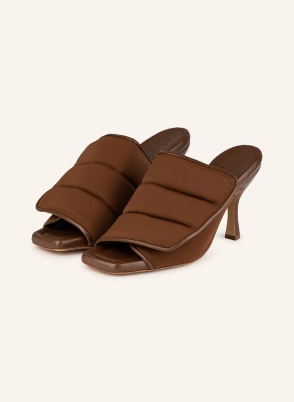 GIA BORGHINI Mules GIA 85 BRAUN