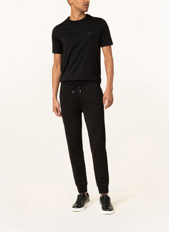 BOSS Tricou THOMPSON NEGRU