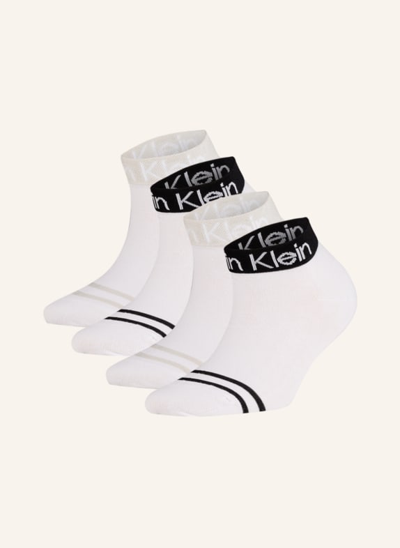 Calvin Klein 4er-Pack Socken 001 WHITE