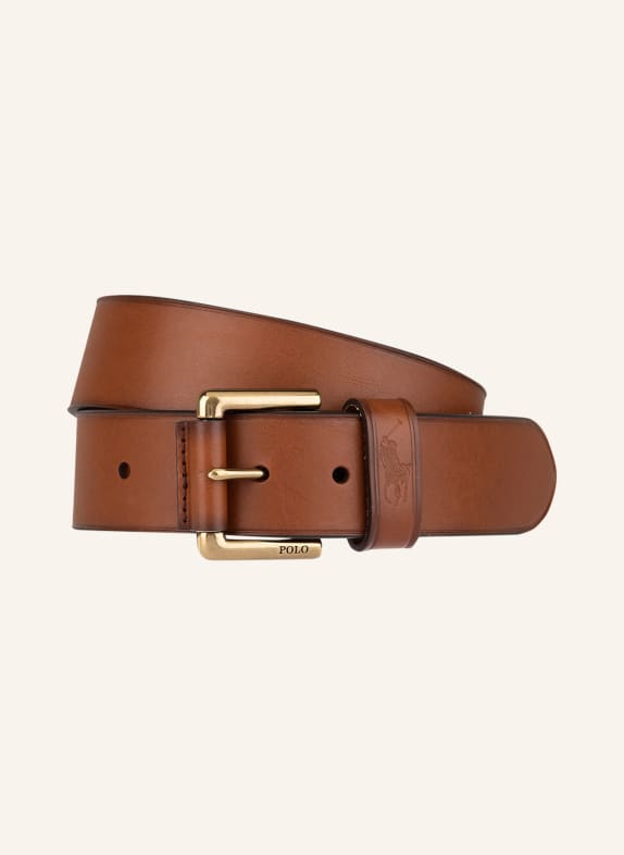 POLO RALPH LAUREN Ledergürtel COGNAC