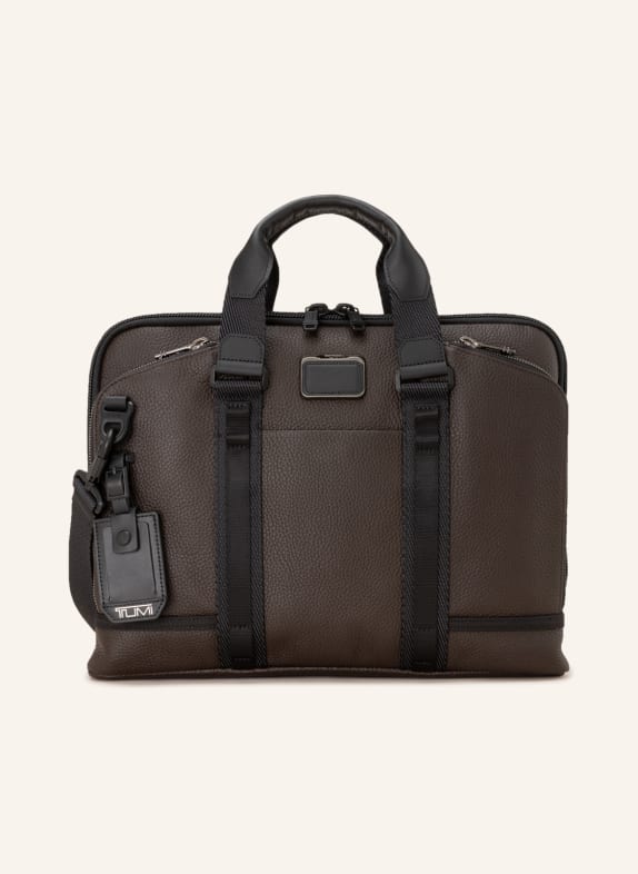 TUMI ALPHA BRAVO Business-Tasche ACADEMY mit Laptop-Fach DUNKELBRAUN