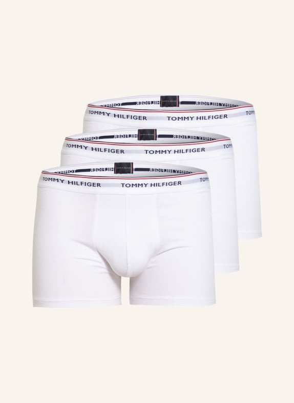 TOMMY HILFIGER 3er-Pack Boxershorts WEISS