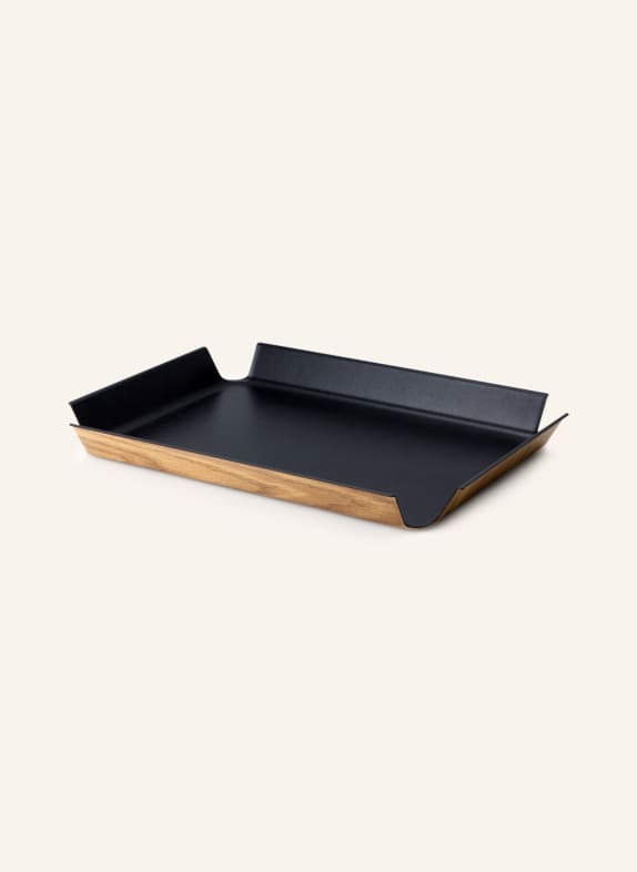 CONTINENTA Tray BLACK/ BROWN