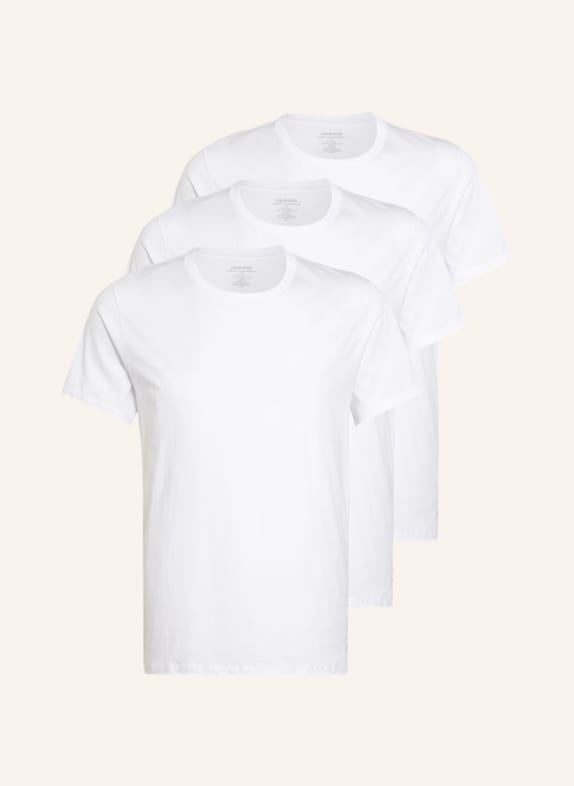 Calvin Klein 3er-Pack T-Shirts COTTON CLASSICS WEISS
