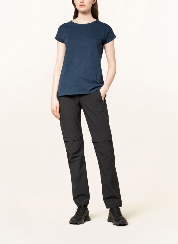 VAUDE T-shirt MOJA IV DONKERBLAUW