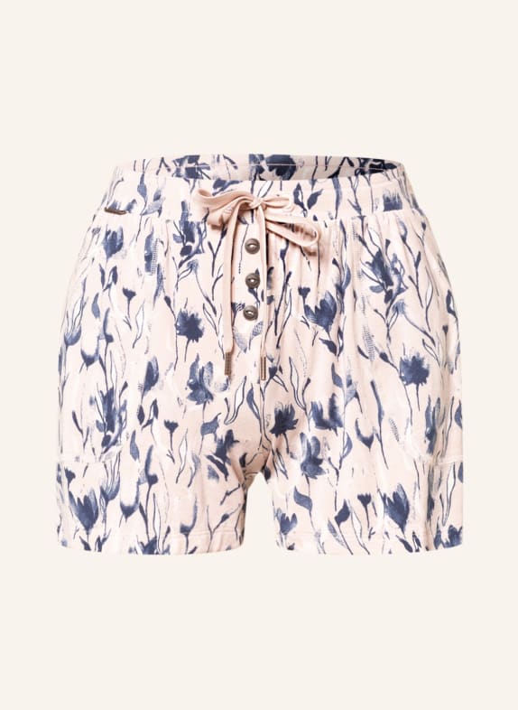 JOCKEY Schlafshorts SUPERSOFT DUNKELBLAU/ ROSÉ