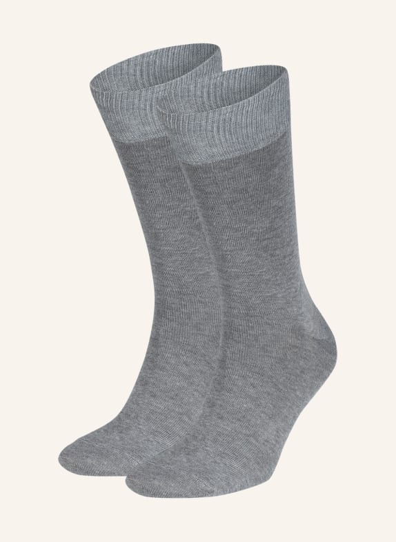 FALKE 2-pack socks HAPPY GRAY