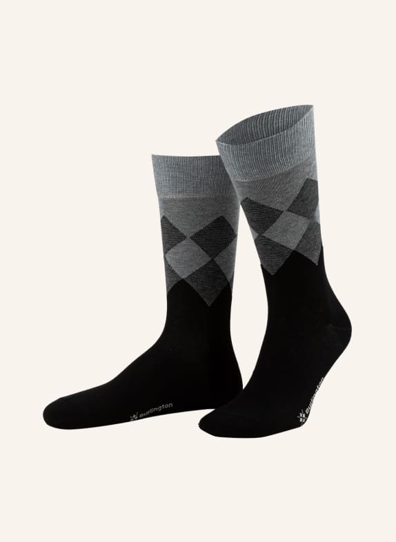 Burlington Skarpety HAMPSTEAD 3000 BLACK