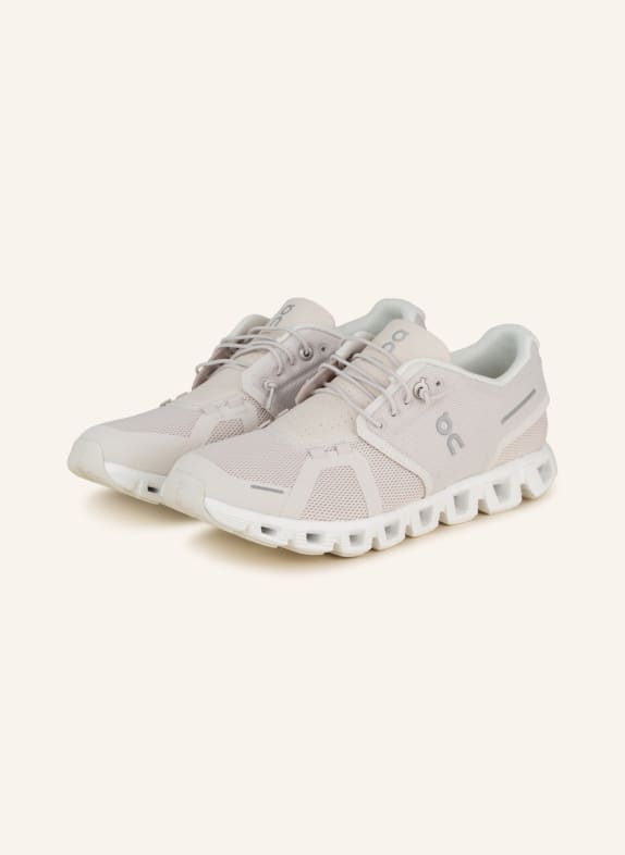 On Sneaker CLOUD 5 CREME/ WEISS