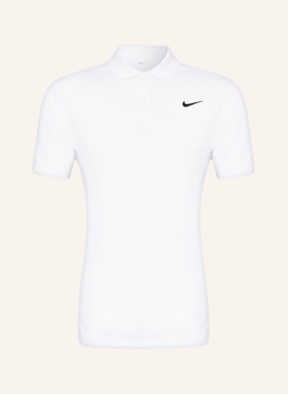 Nike Funkcyjna koszulka polo NIKECOURT DRI-FIT BIAŁY