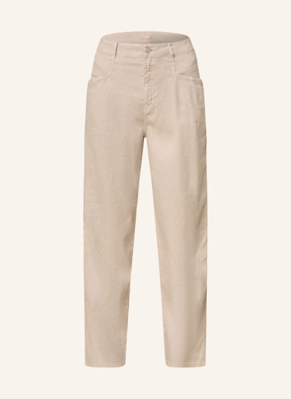 CLOSED Trousers PEARL with linen BEIGE