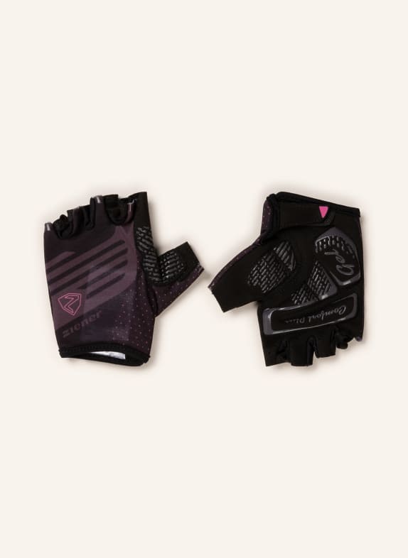ziener Cycling gloves CLARETE BLACK