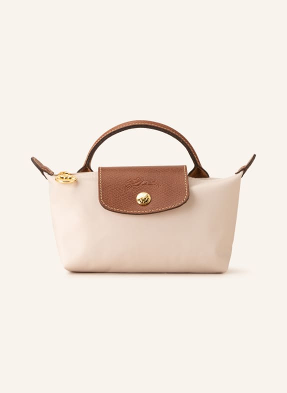 LONGCHAMP Pouch LE PLIAGE ORIGINAL CREME / BRAUN