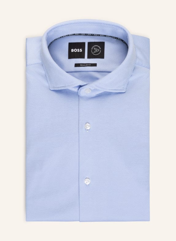 BOSS Shirt JOE regular fit LIGHT BLUE