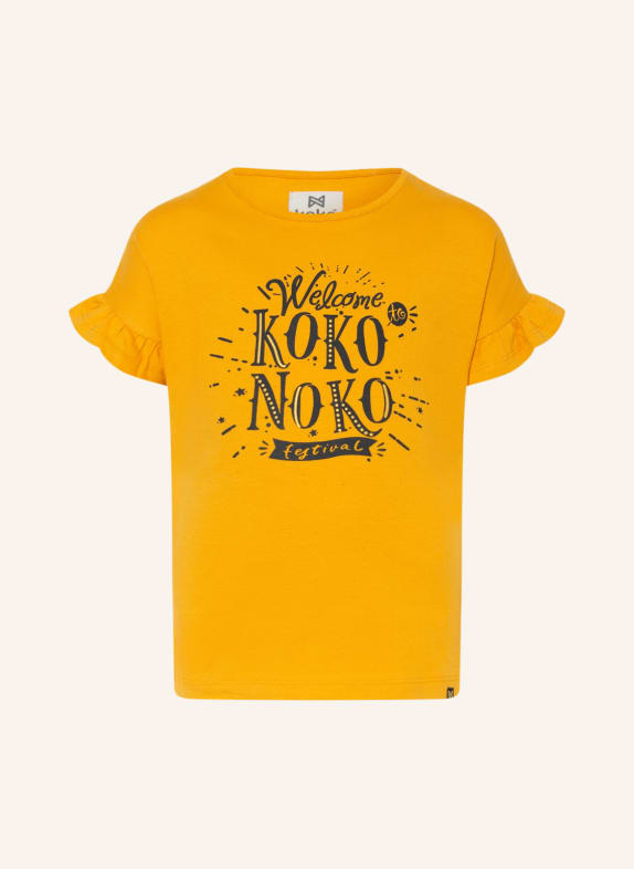 Koko Noko T-Shirt DUNKELGELB/ SCHWARZ