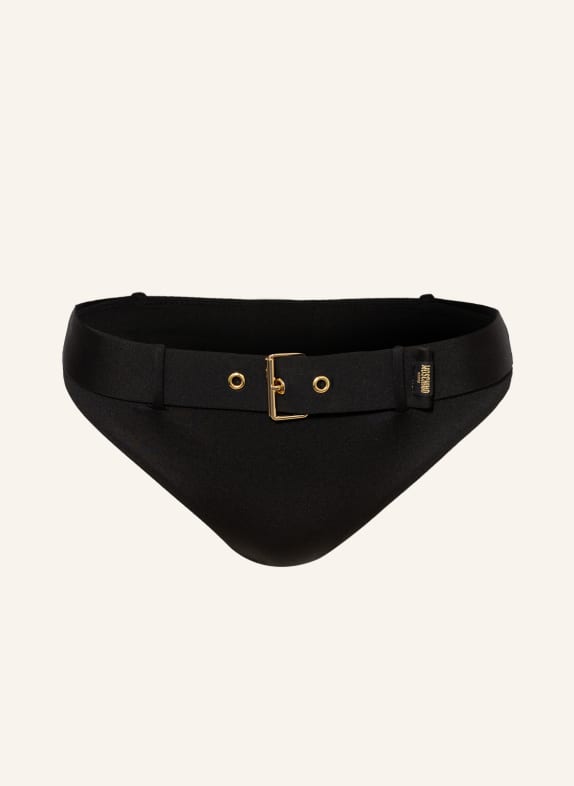 MOSCHINO Dół od bikini basic GOLDEN BUCKLE