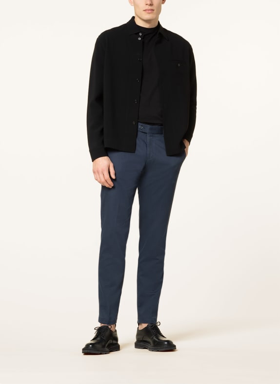 HILTL Chino Extra Slim Fit ALBASTRU ÎNCHIS