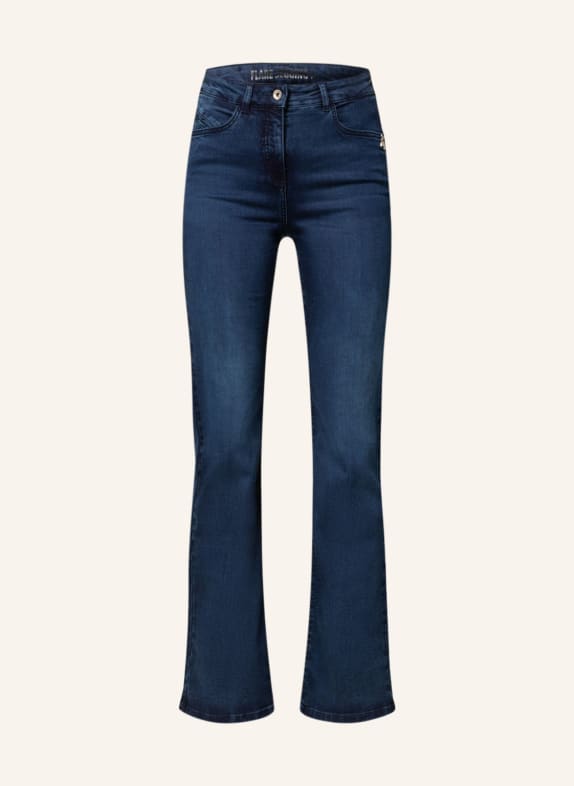 PATRIZIA PEPE Flared Jeans C920 Dark Blue Wash