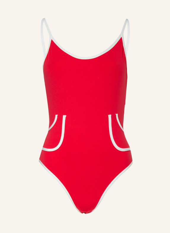 ERES Swimsuit NAUTIC COURSE RED/ WHITE