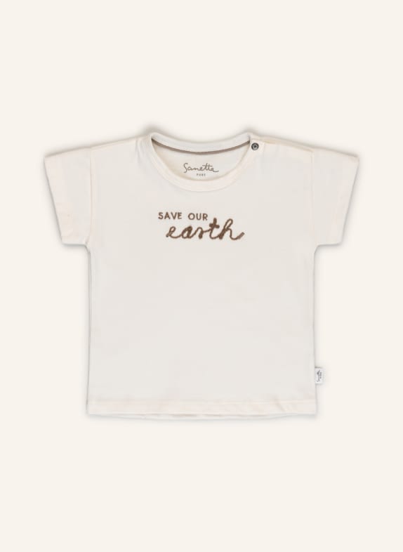 Sanetta PURE T-Shirt mit Stickereien