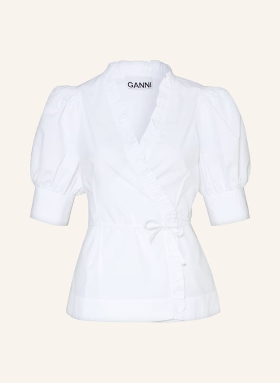 GANNI Wickelbluse