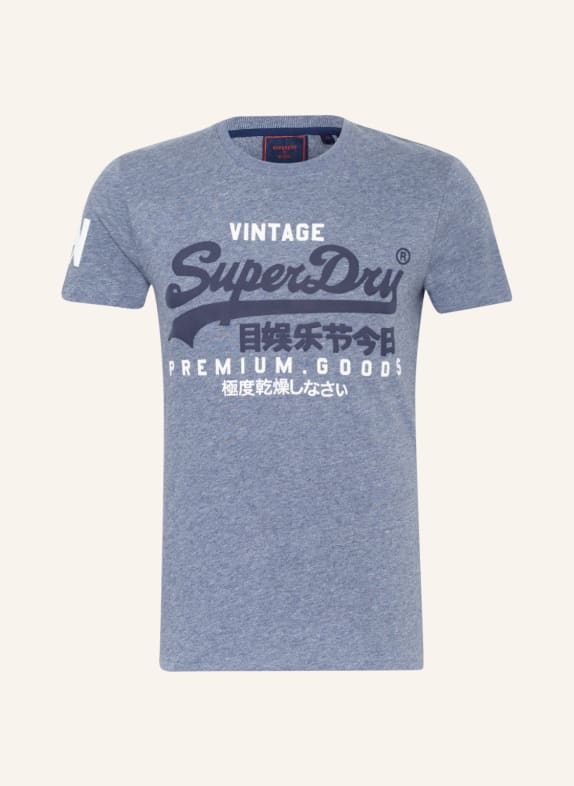 Superdry T-shirt BLUE