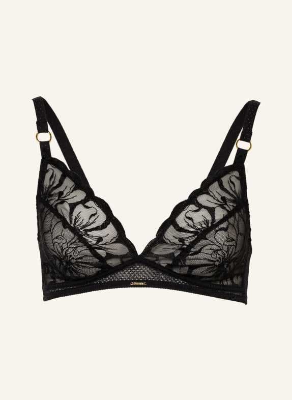 CHANTELLE Bustier FLEURS SCHWARZ