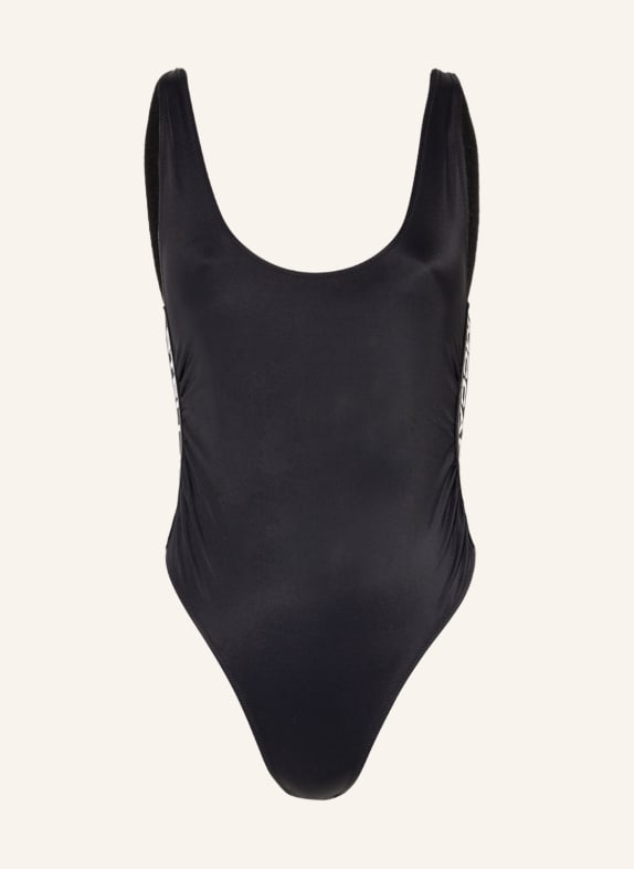 STELLA McCARTNEY SWIMWEAR Swimsuit SPORTY LOGO BLACK