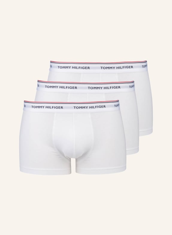 TOMMY HILFIGER 3er-Pack Boxershorts WEISS