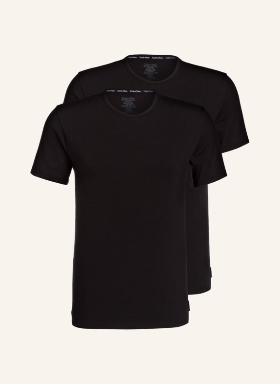 Calvin Klein 2er-Pack T-Shirts MODERN COTTON STRETCH SCHWARZ