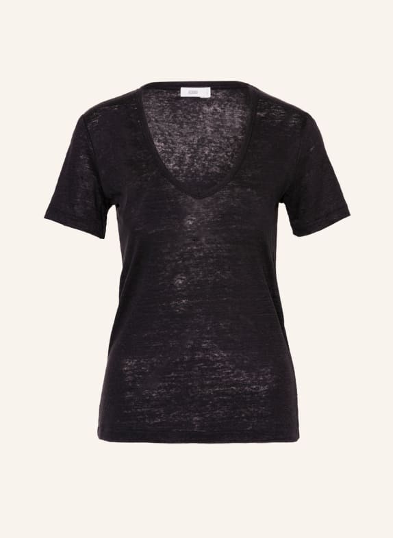 CLOSED T-Shirt aus Leinen BLAU