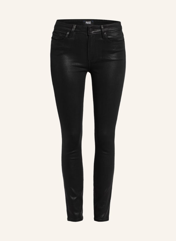 PAIGE Jeansy coated HOXTON ANKLE