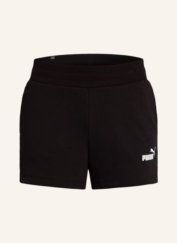 PUMA Szorty dresowe ESSENTIAL CZARNY