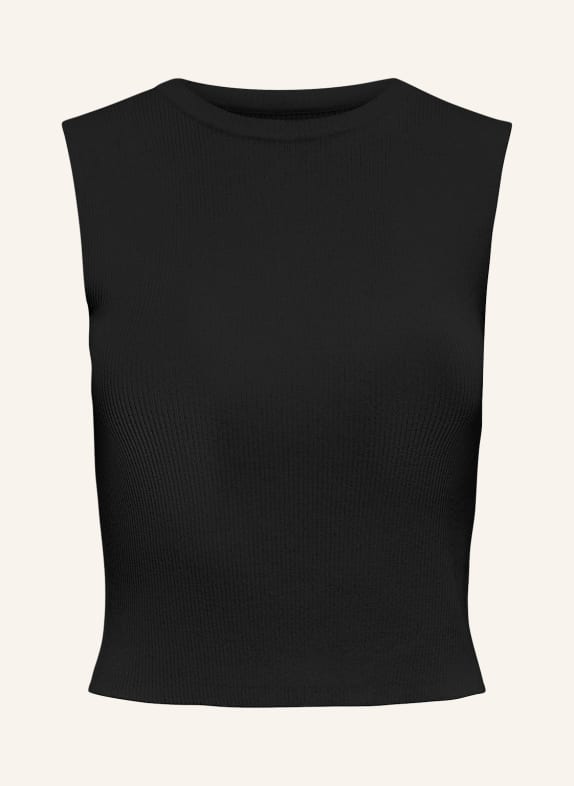 ONLY Knit top BLACK