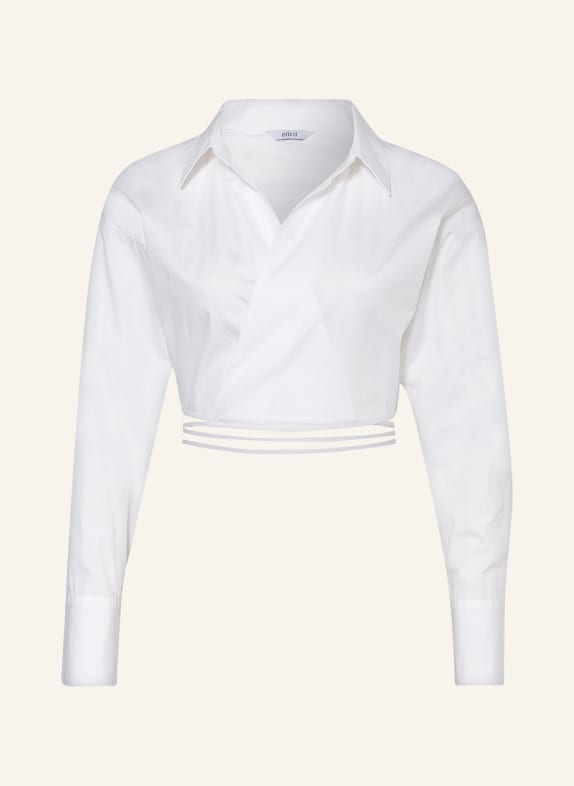 ENVII Cropped blouse ENLORI WHITE