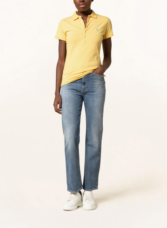 POLO RALPH LAUREN Piqué poloshirt GEEL